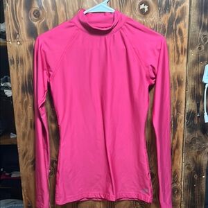 bcg Pink Fitted Bodysuit Sweatshirt